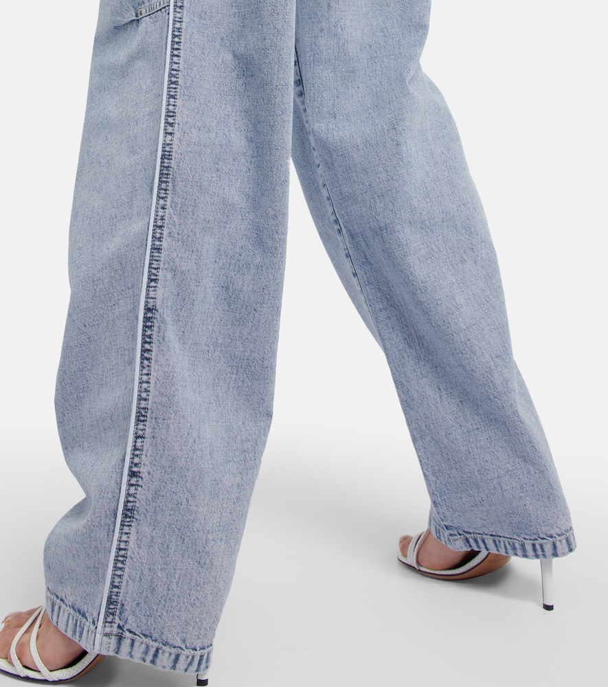 Paciane wide-leg cargo jeans