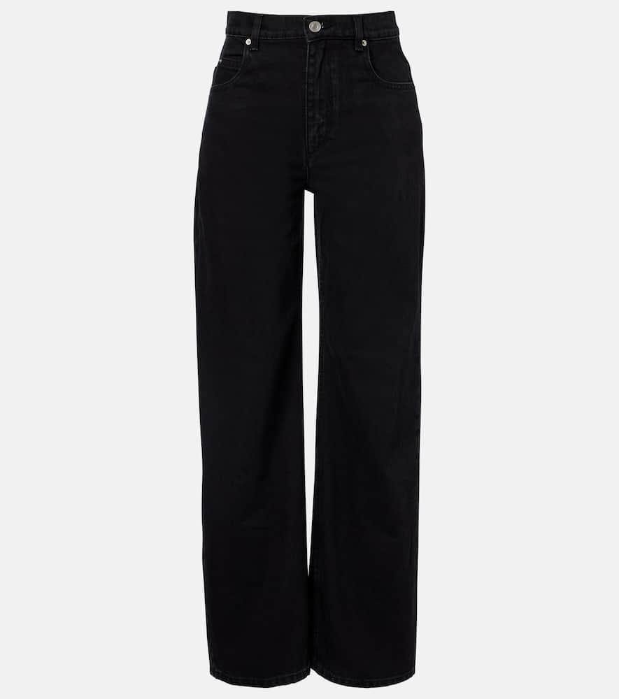 Dromie mid-rise straight jeans