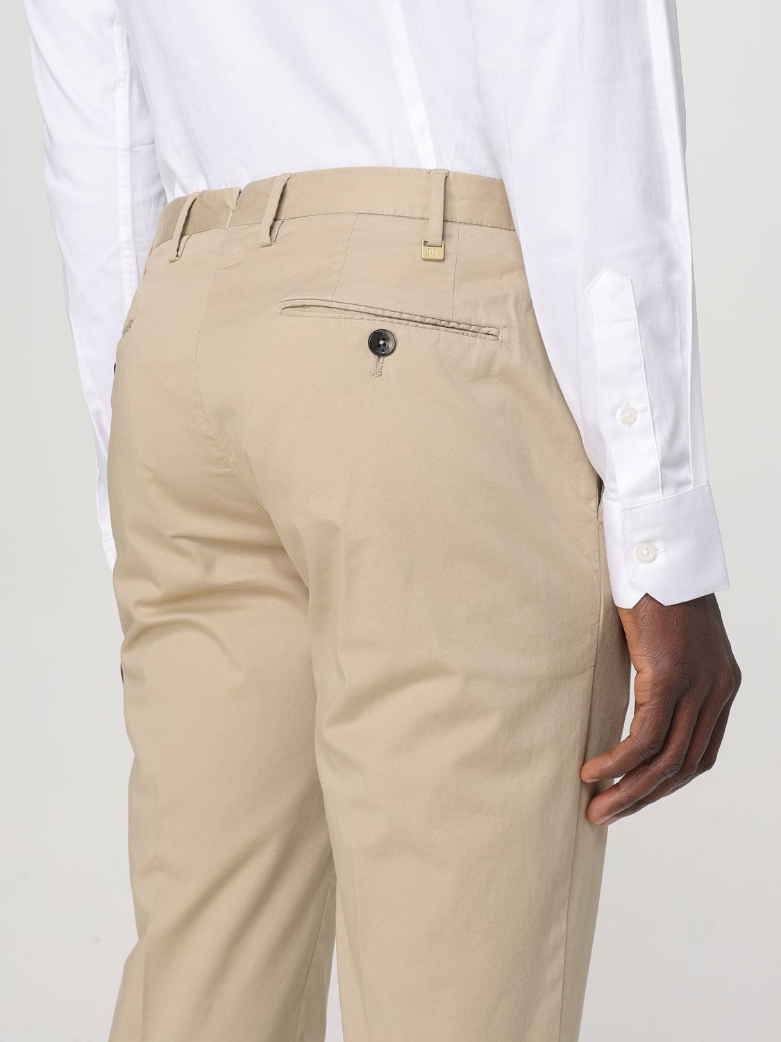 Pants Men color Beige
