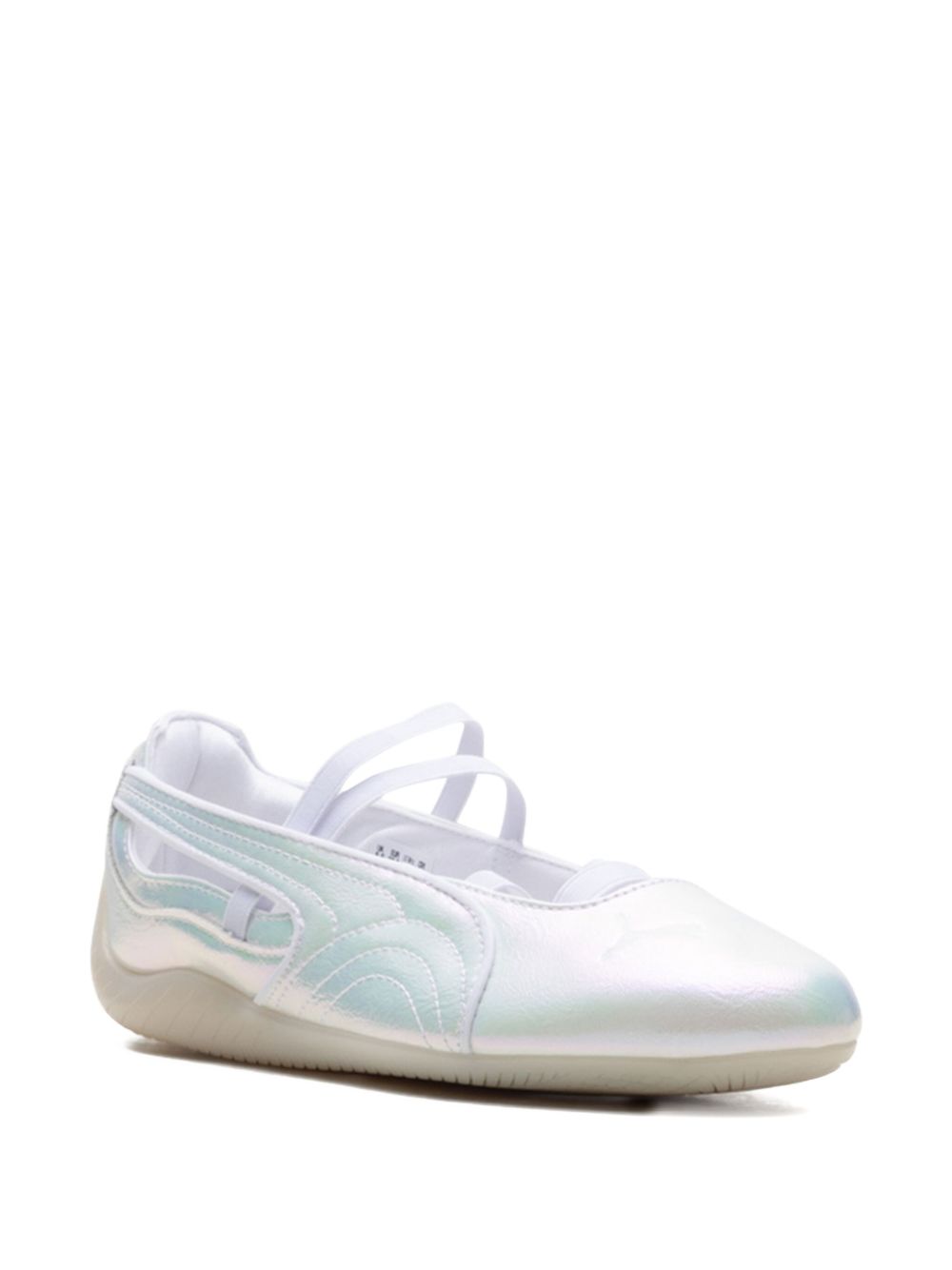 Speedcat Ballet "Pearlized - White/Black" sneakers