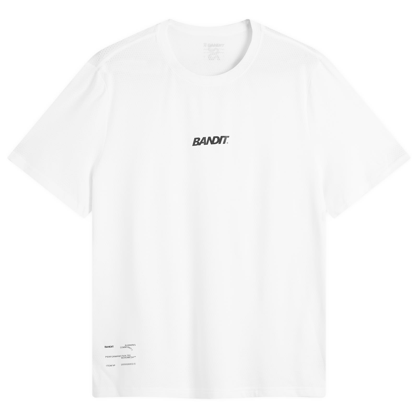 Men's Micro Mesh SS Performance T-Shirt White