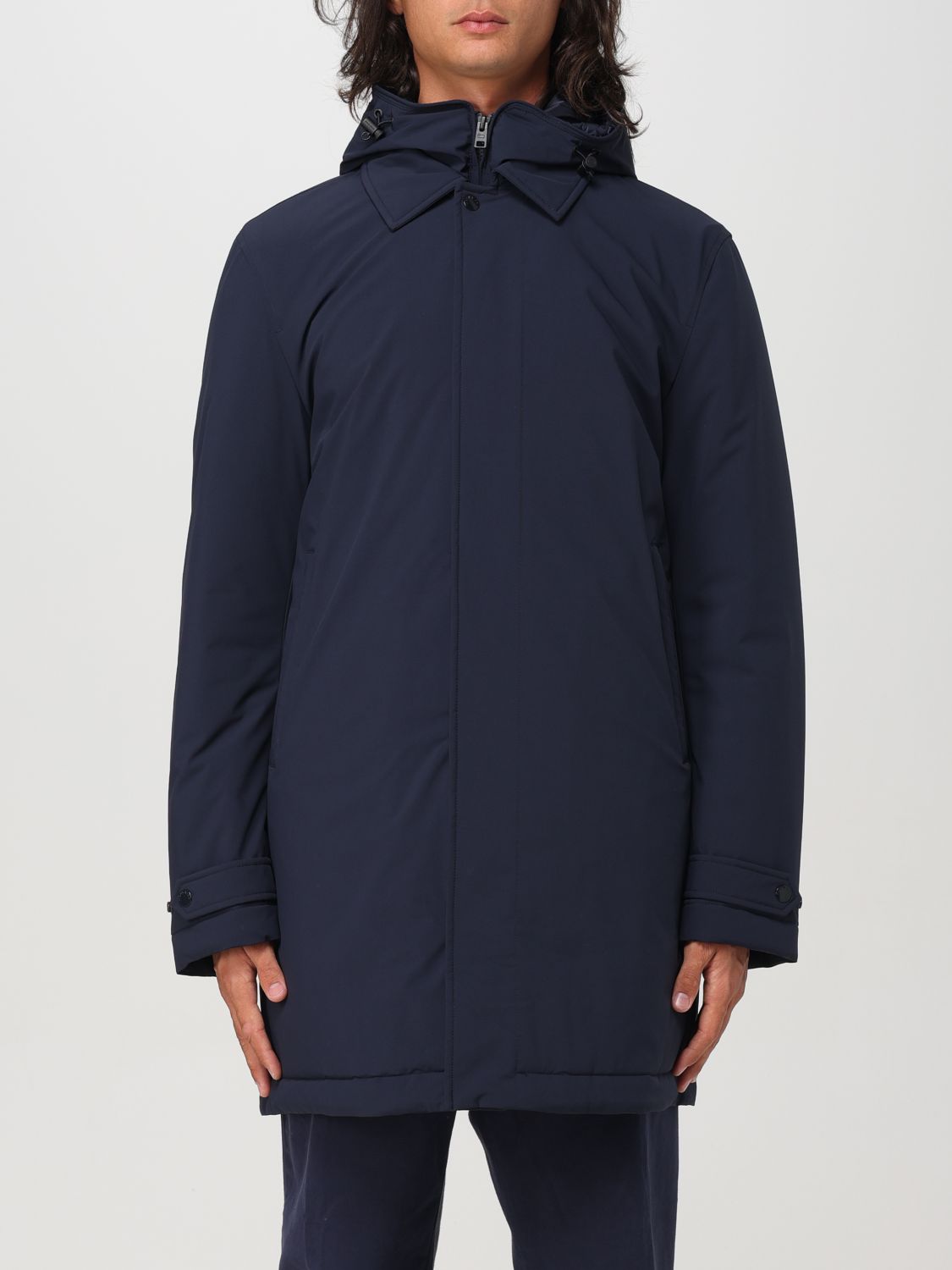 Jacket Men color Blue