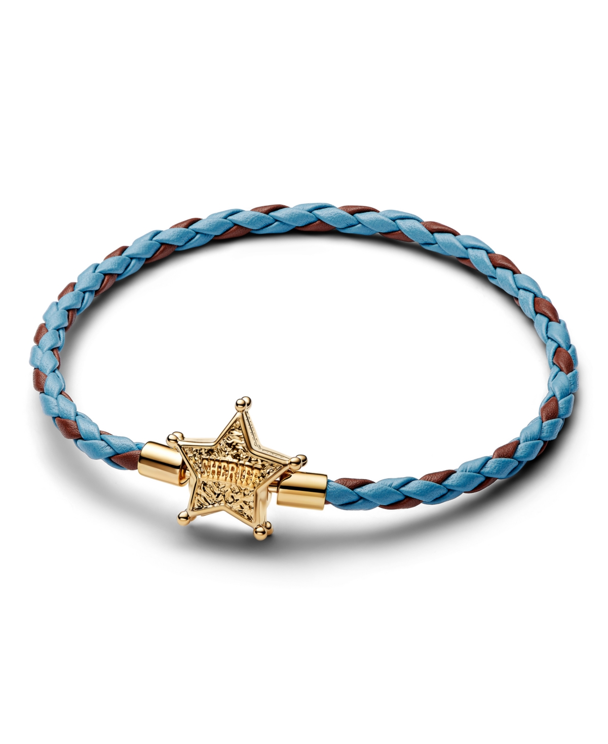Disney Pixar Toy Story Sheriff Star Bracelet - Gold Plated