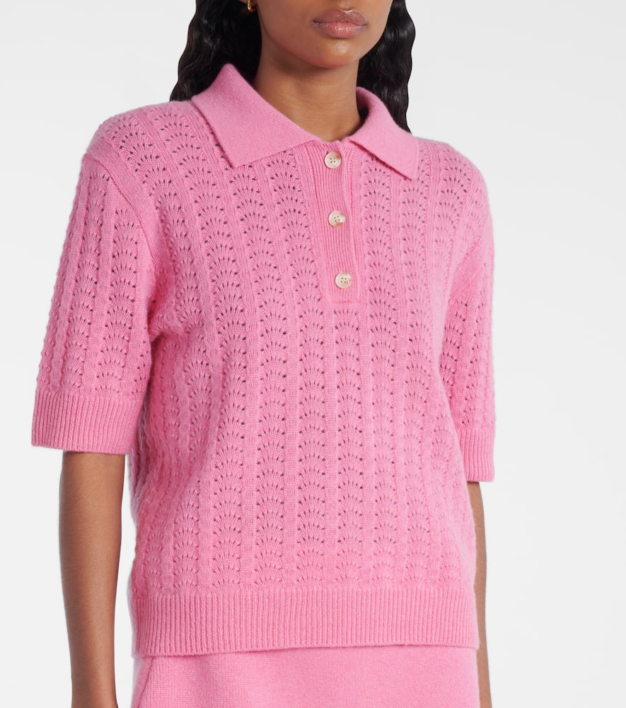 Masy cashmere polo sweater