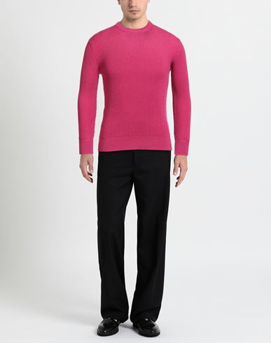 Man Sweater Garnet Size S Wool