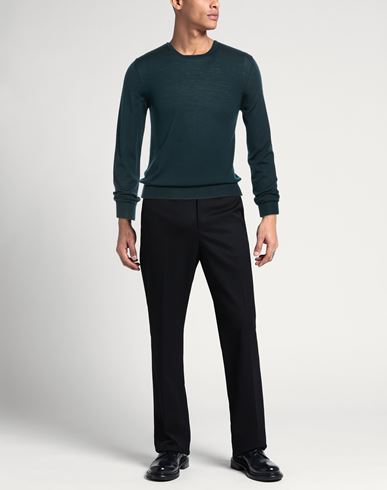 Man Sweater Deep teal Size 36 Virgin Wool