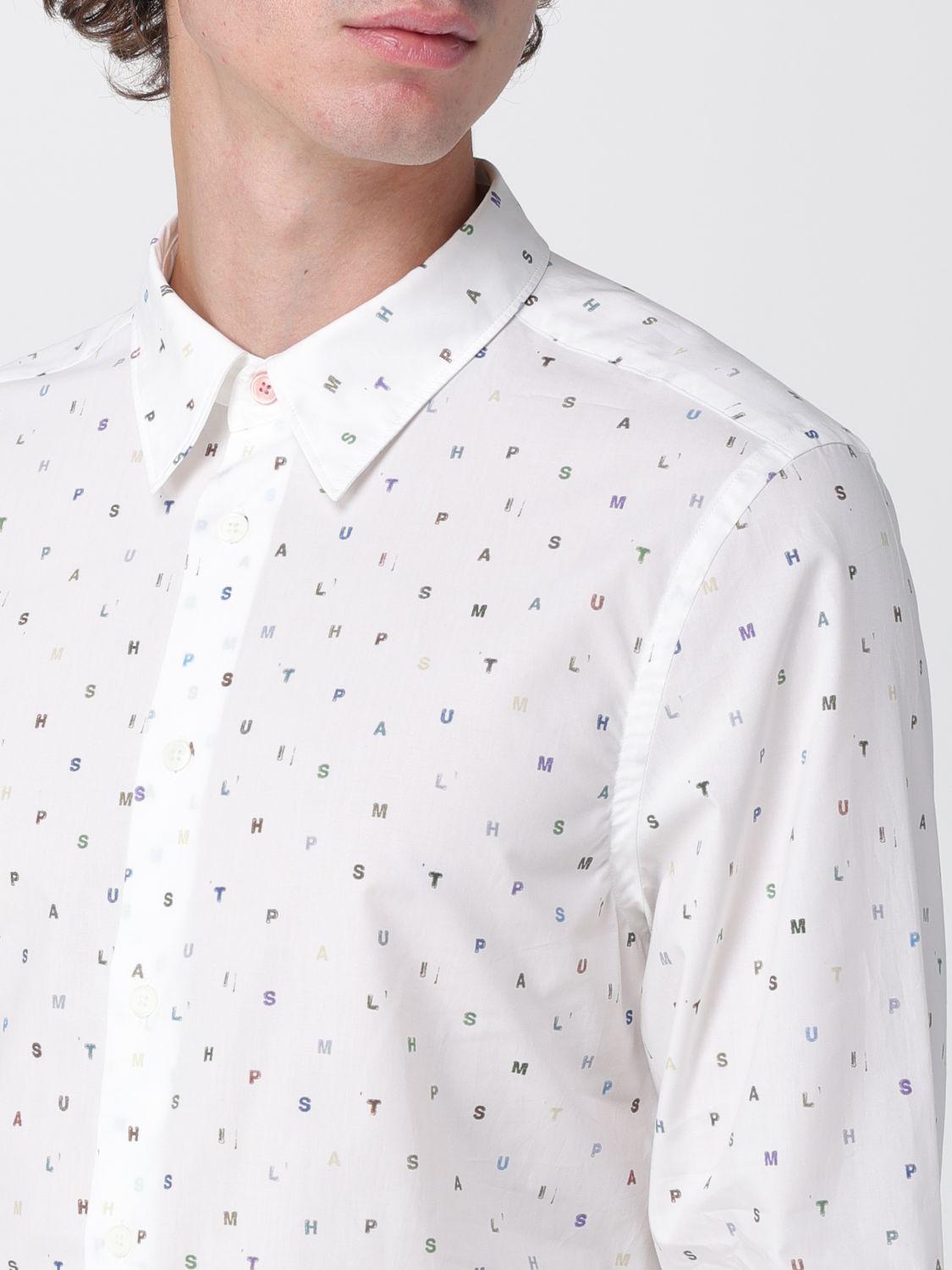 Shirt Men color White