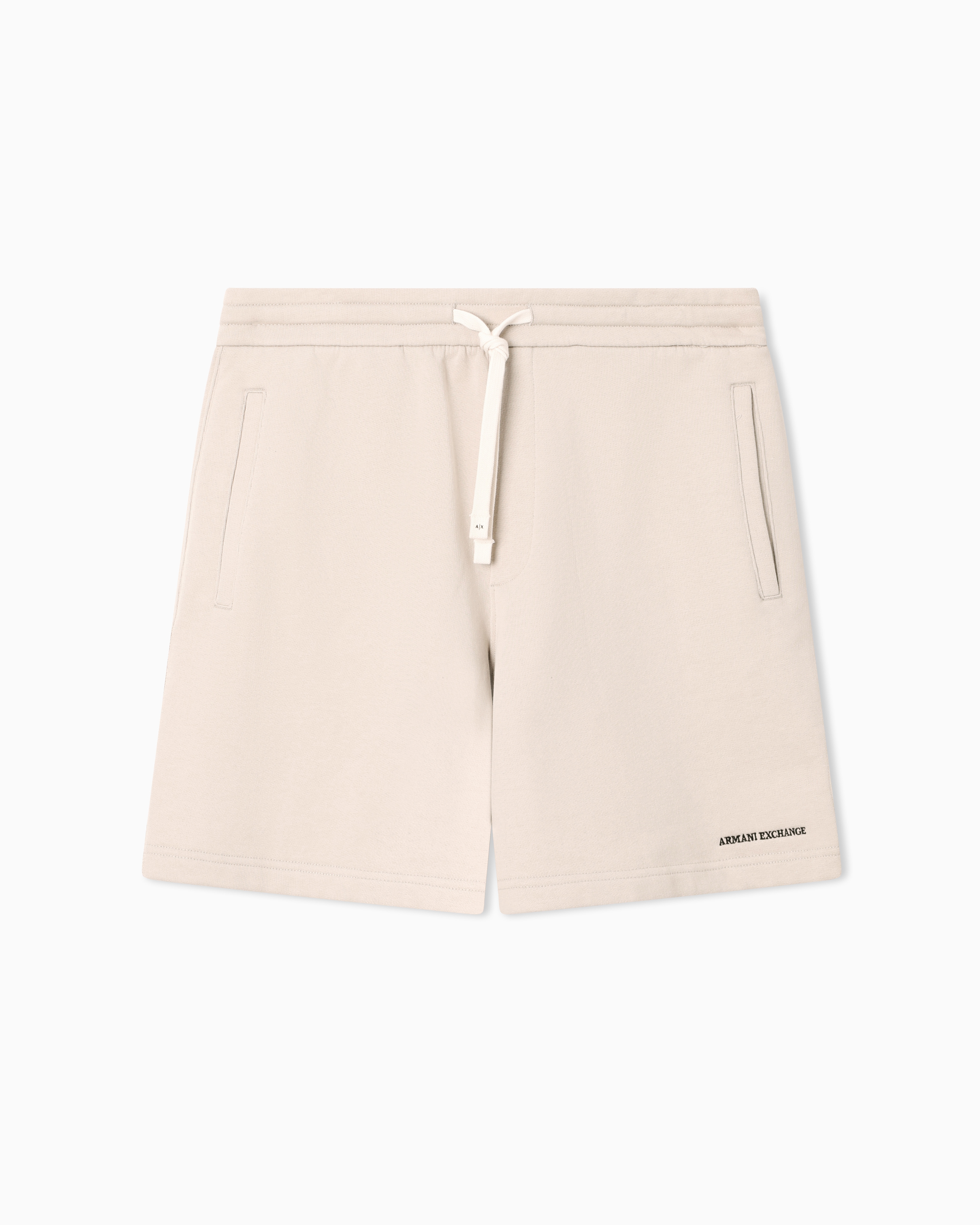Cotton French Terry Sports Bermuda Shorts