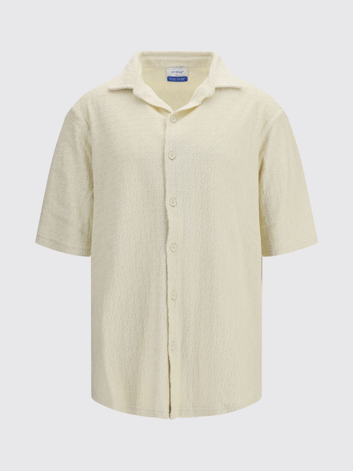 Shirt Men color Yellow Cream