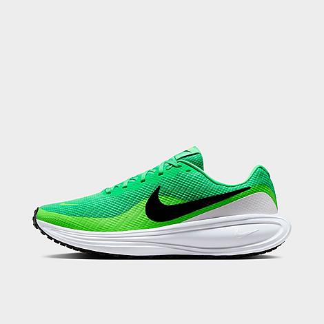 Men's Revolution 8 Running Shoes in Green Shock/Green Strike/White