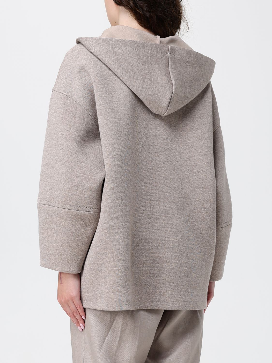 Sweatshirt Woman color Beige