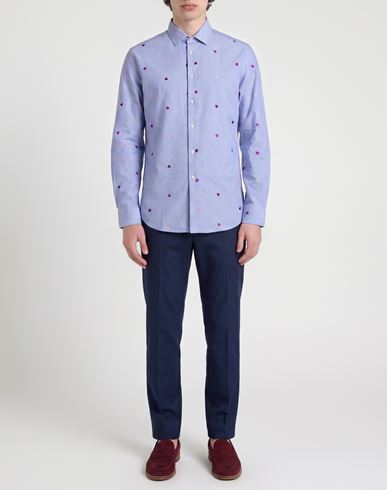 Man Shirt Sky blue Size 17 ½ Cotton