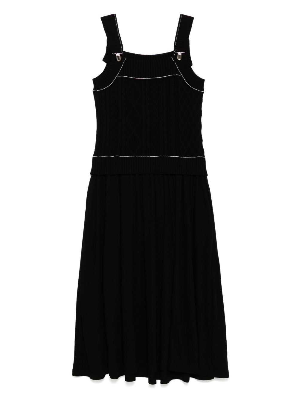 Suspender dress - Black