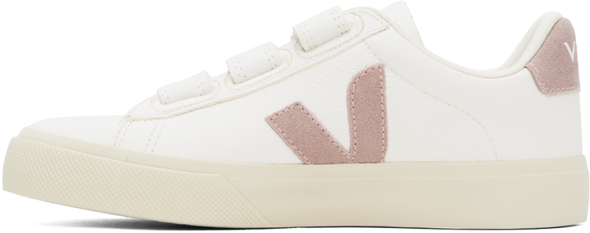 VEJA White Recife ChromeFree Leather Sneakers