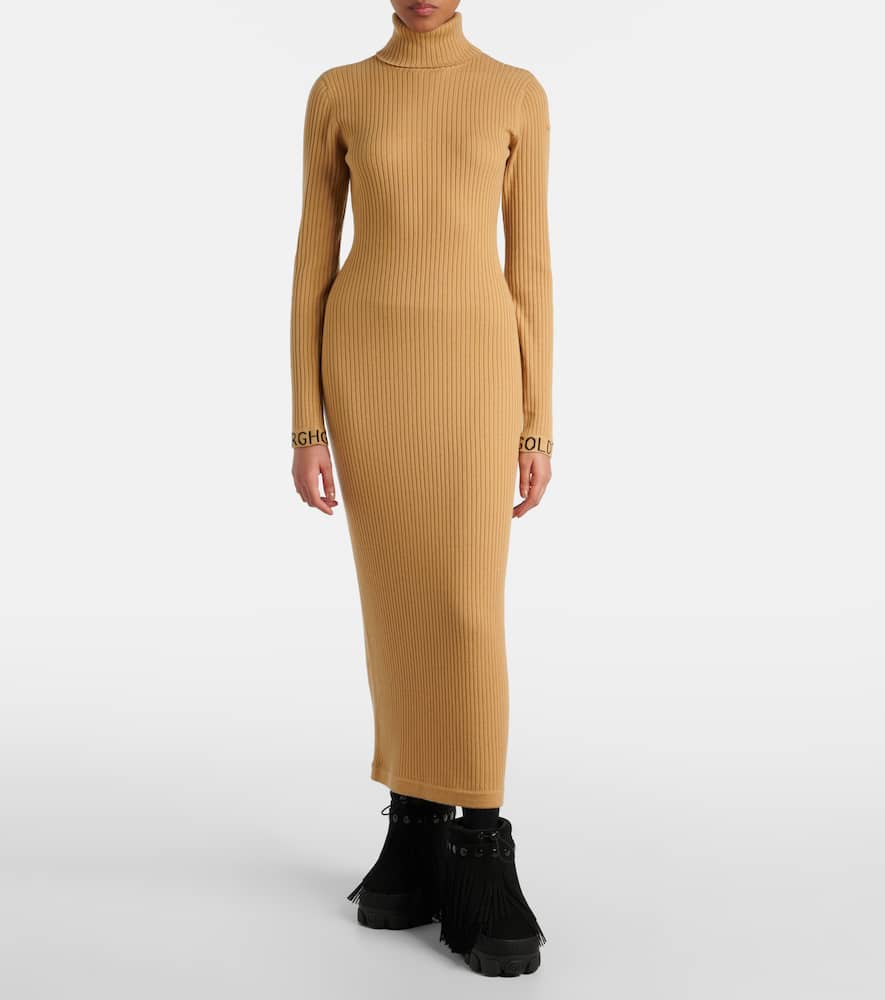 Mireille ribbed-knit maxi dress