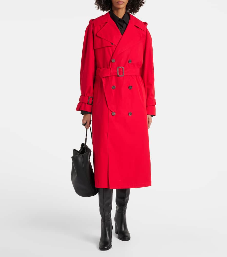 Wardrobe. NYC Cotton trench coat