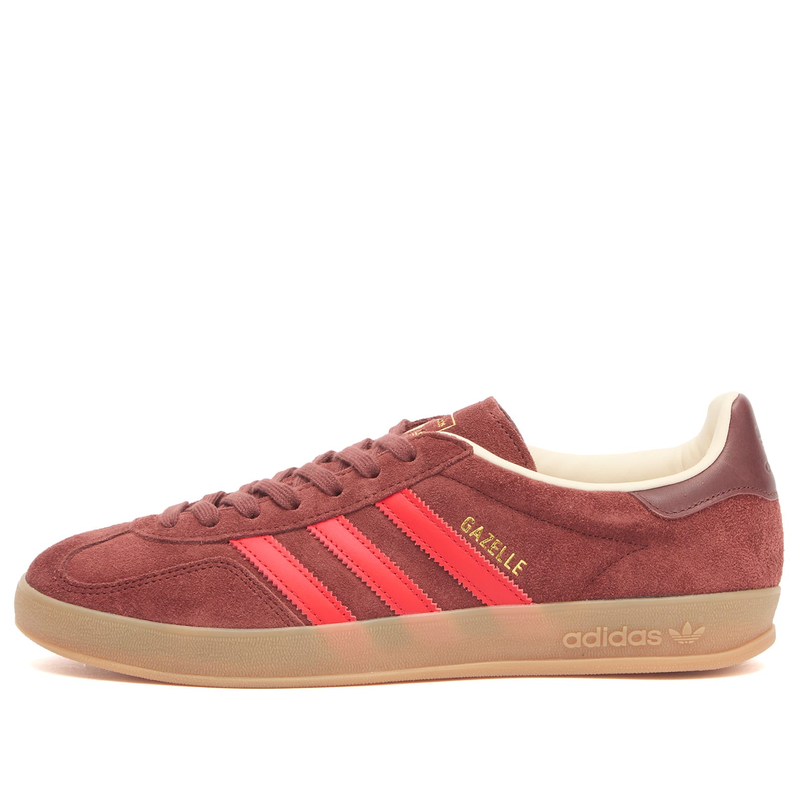 Men's Gazelle Indoor Sneaker Fox Brown/Red/Gum