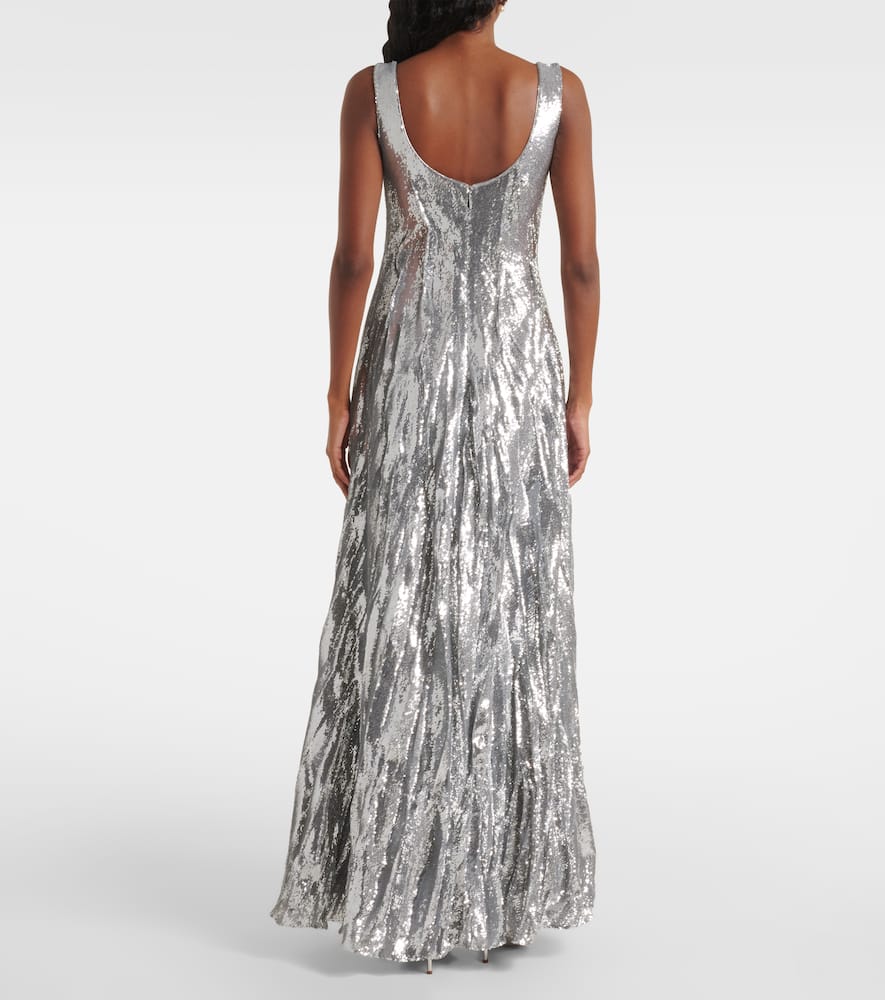 Sequined gown