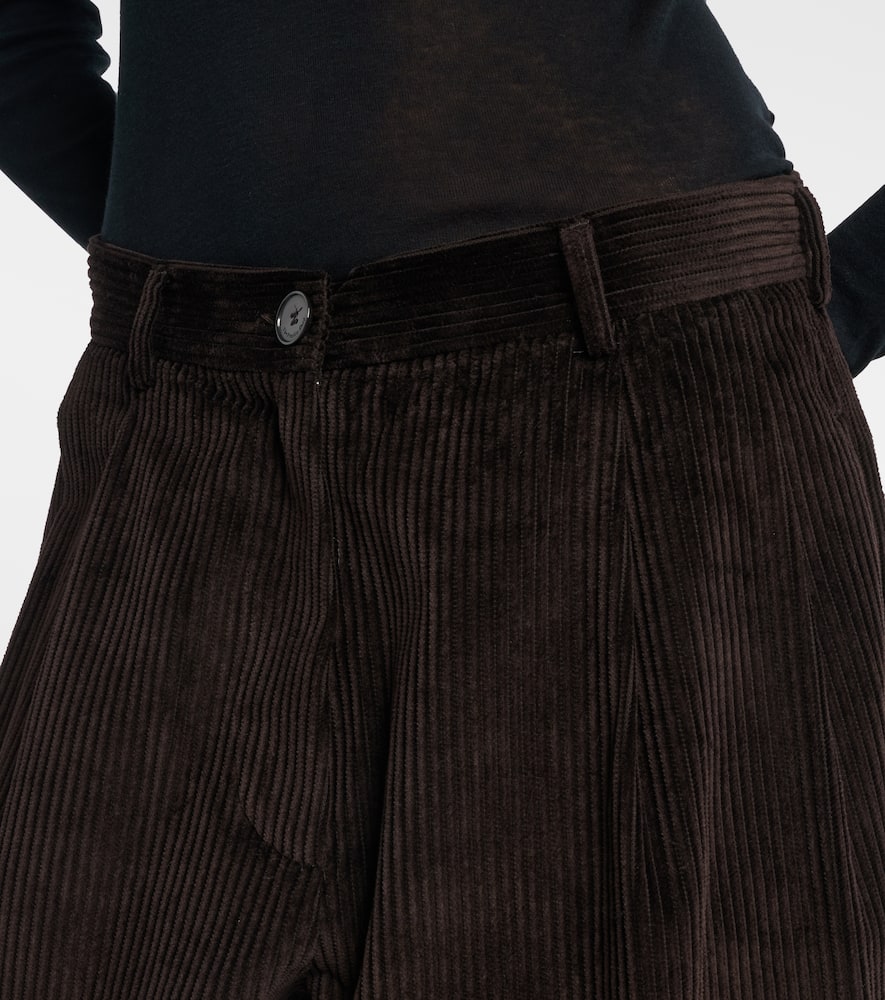 Norstrand cotton corduroy straight pants
