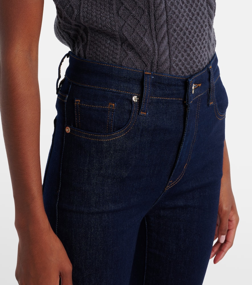 Pencil high-rise slim jeans