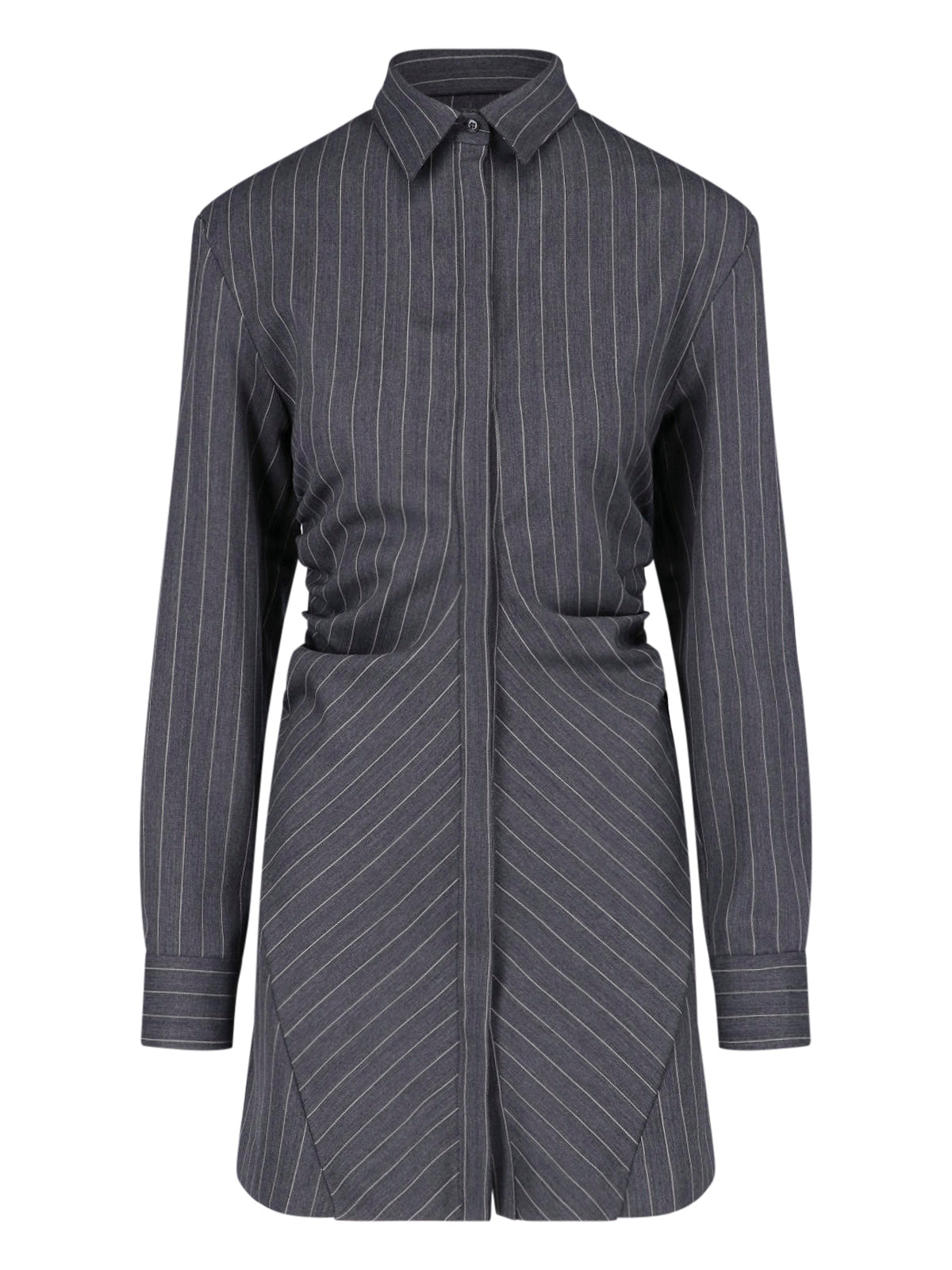 Wool Blend Stretch Dress