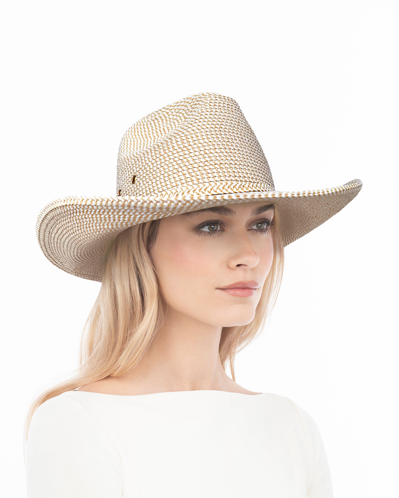 Women's Western Hat - OriginalPeanut, Adjustable, UPF 50+, Elasticized Inner Band