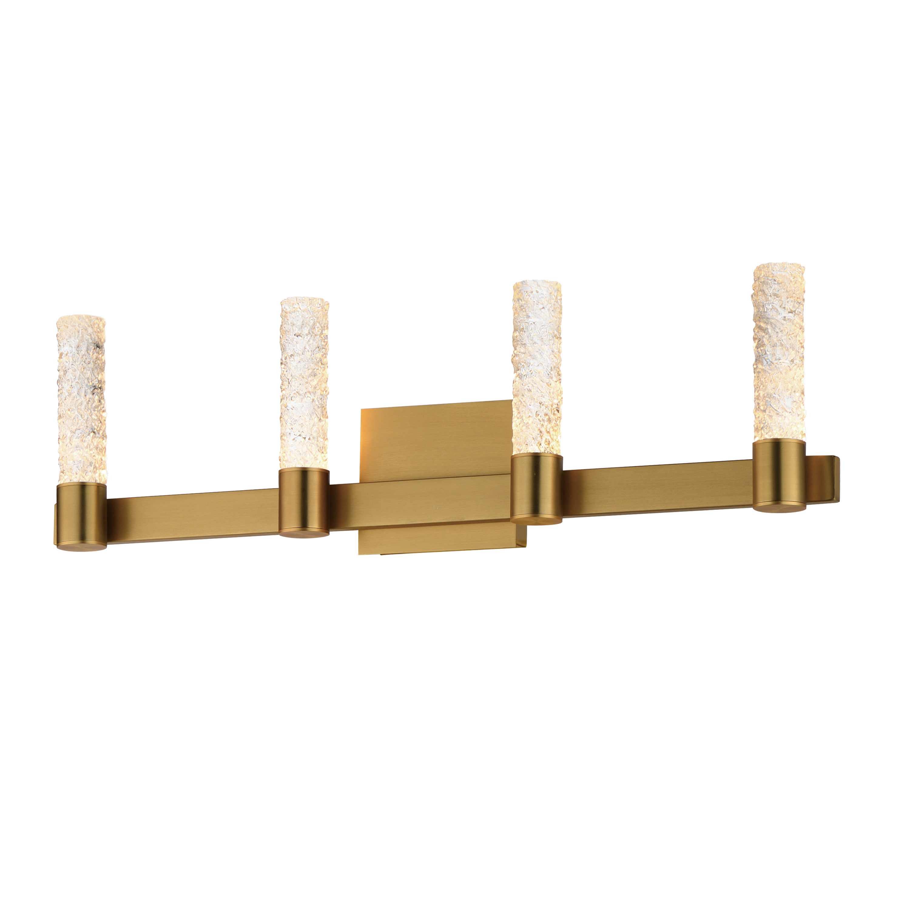 Natural Aged Brass LED Wall Sconce from the Duchess Collection