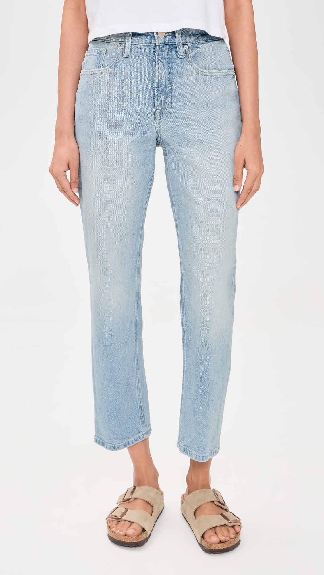 Good Icon Straight Ankle Jeans Indigo1137
