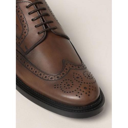 Brogue Shoes Men colour Walnut