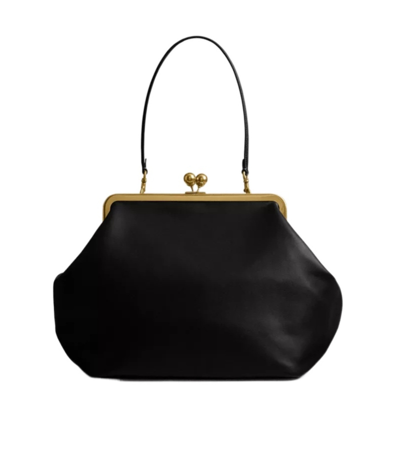 Large Kisslock Frame Bag