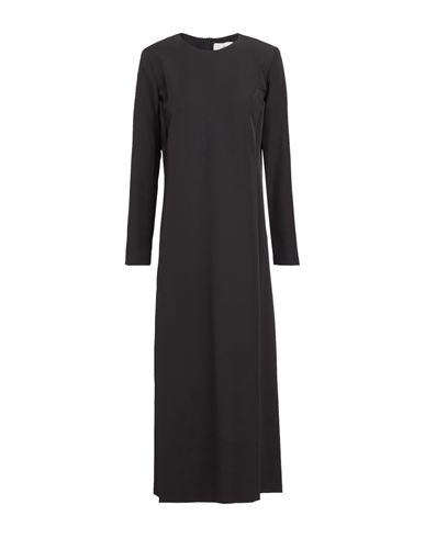 Woman Midi dress Black Size 6 Polyester, Elastane