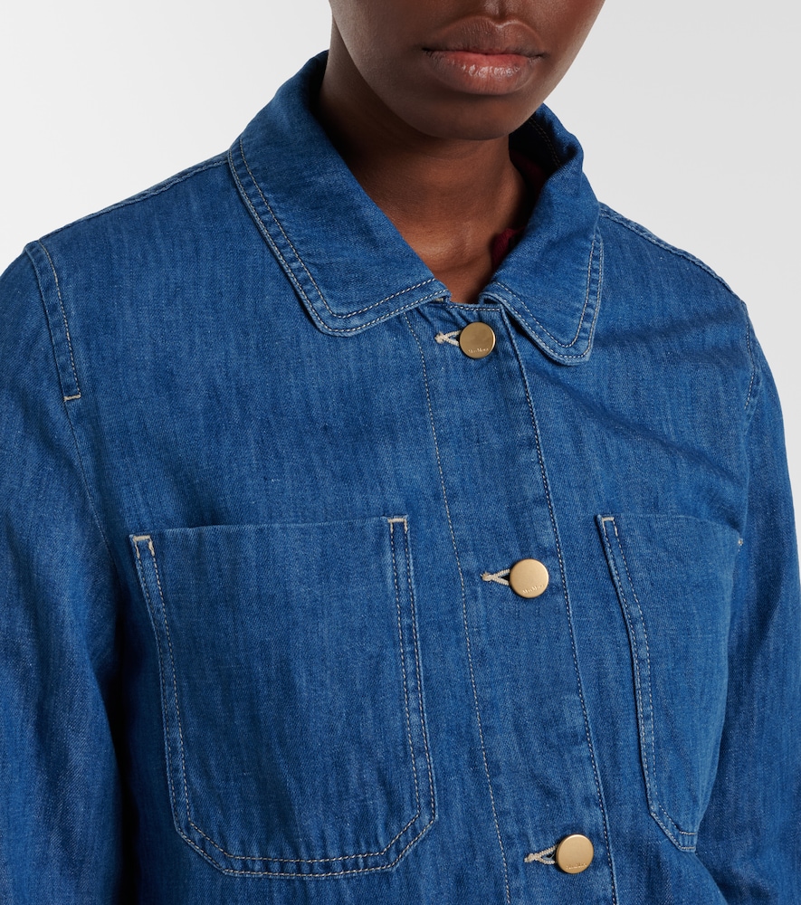 Galante cotton and linen denim jacket