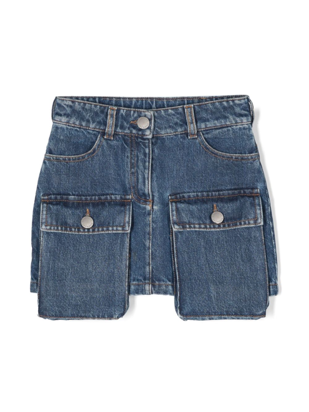 Denim mini skirt - Blue