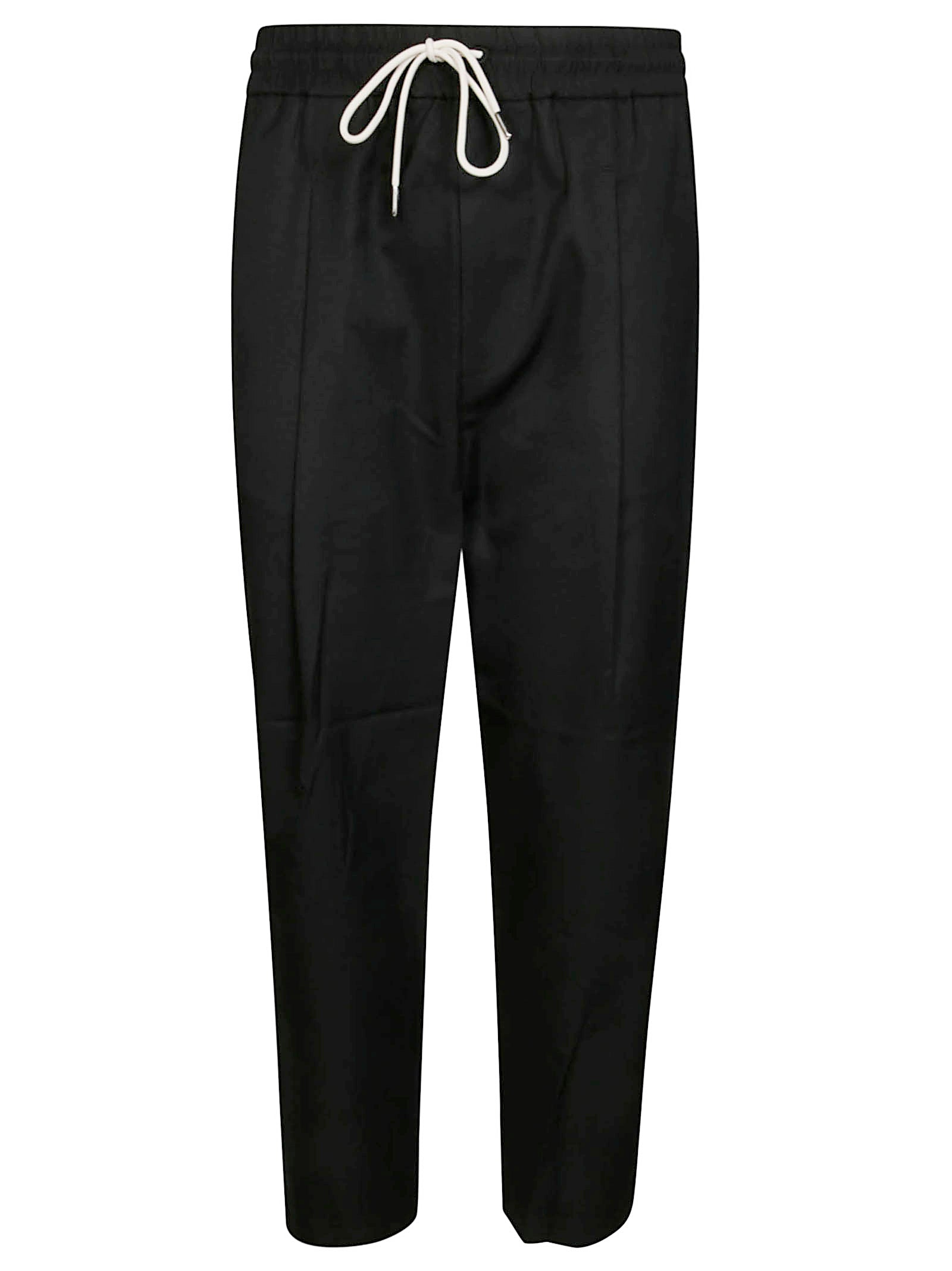 Draped Cropped Trousers for Men