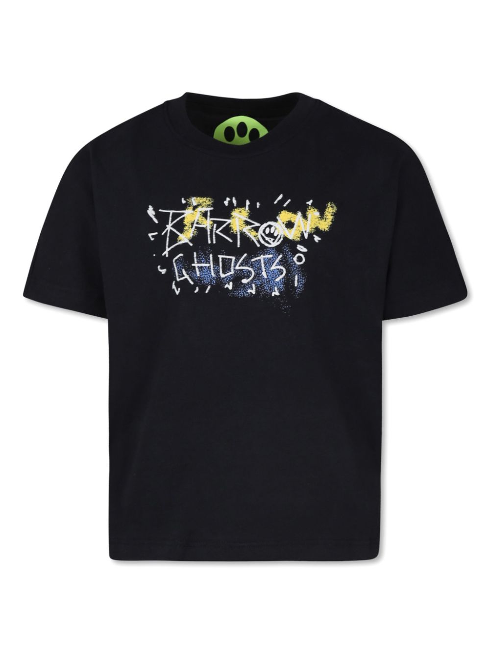 Logo-print cotton T-shirt - Black