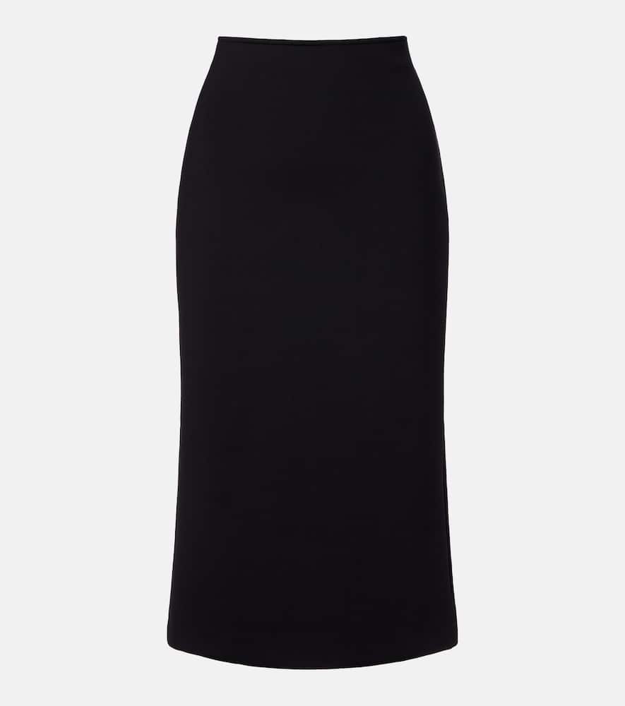 Midnight Grace high-rise jersey pencil skirt
