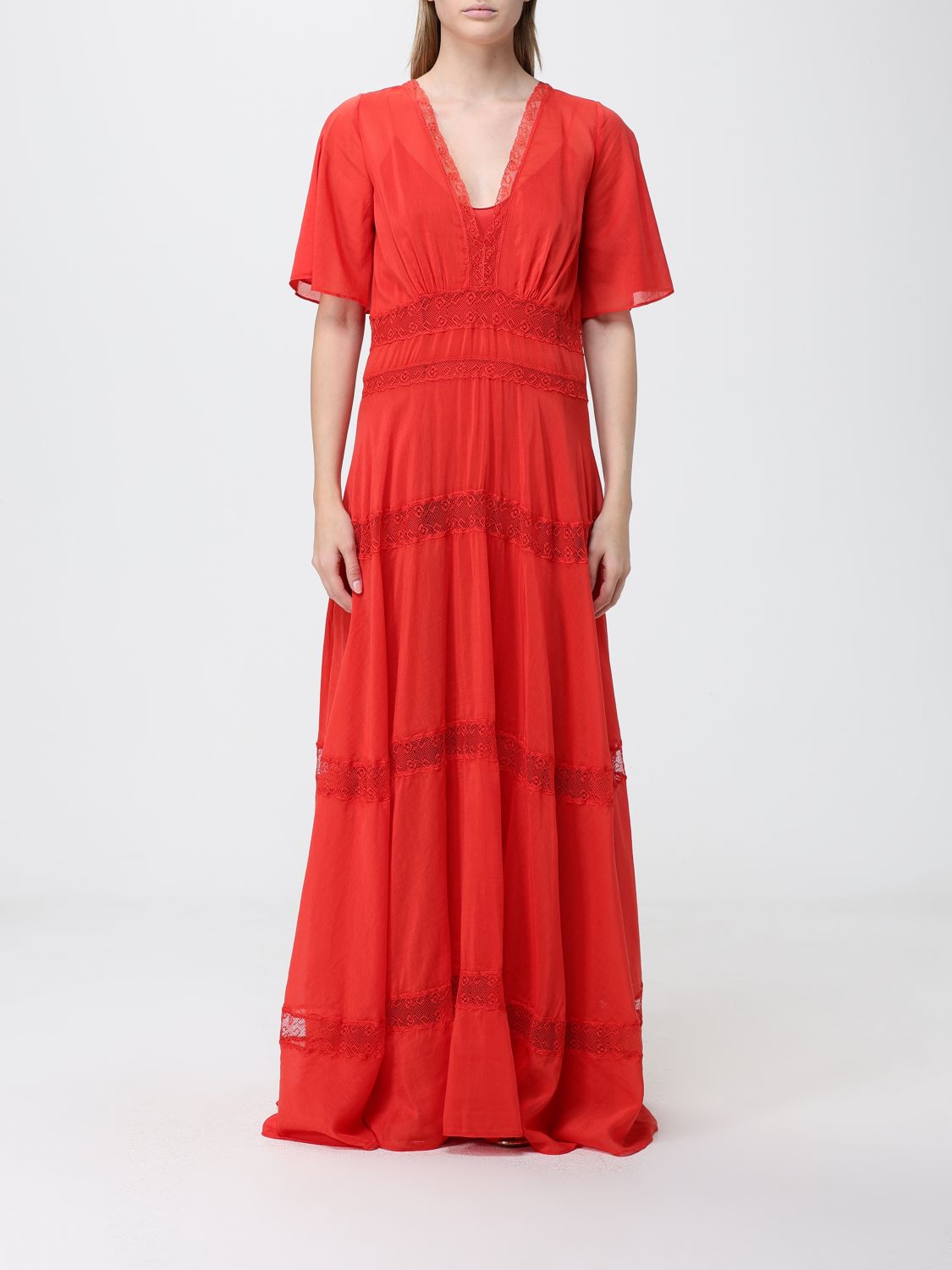 Dress Woman color Red