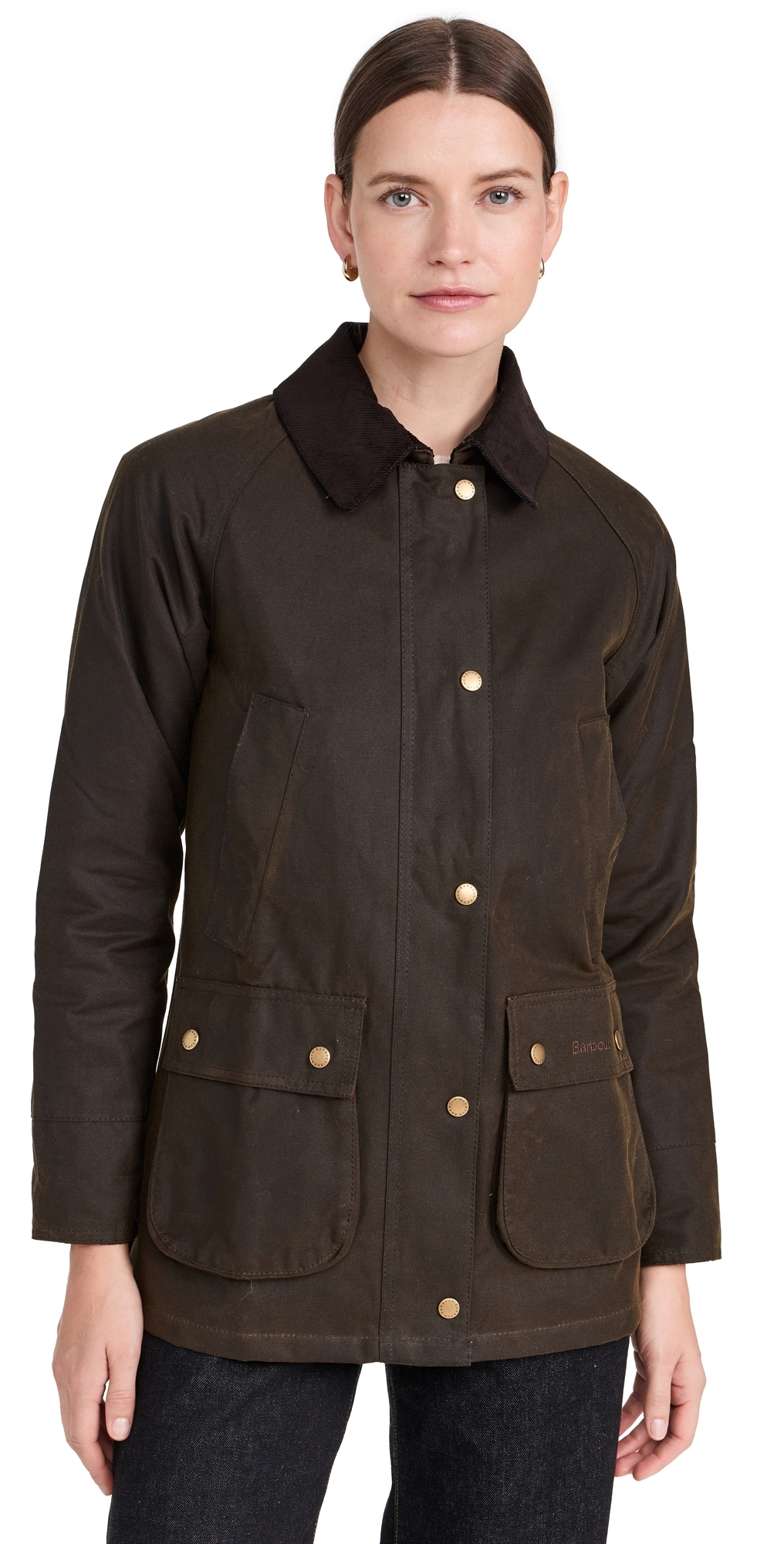 Acorn Wax Jacket Olive/Classic