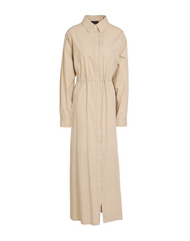 Roberto Collina Woman Maxi dress Sand Size M Cotton