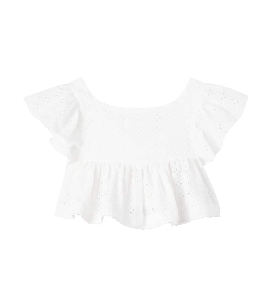 Cycas cotton lace top