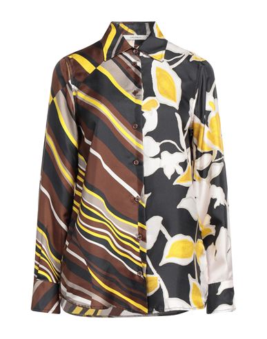 Malìparmi Woman Shirt Black Size 6 Silk