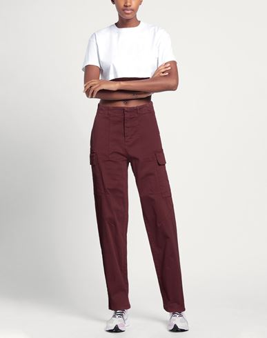 Woman Pants Plum Size 4 Cotton, Elastane