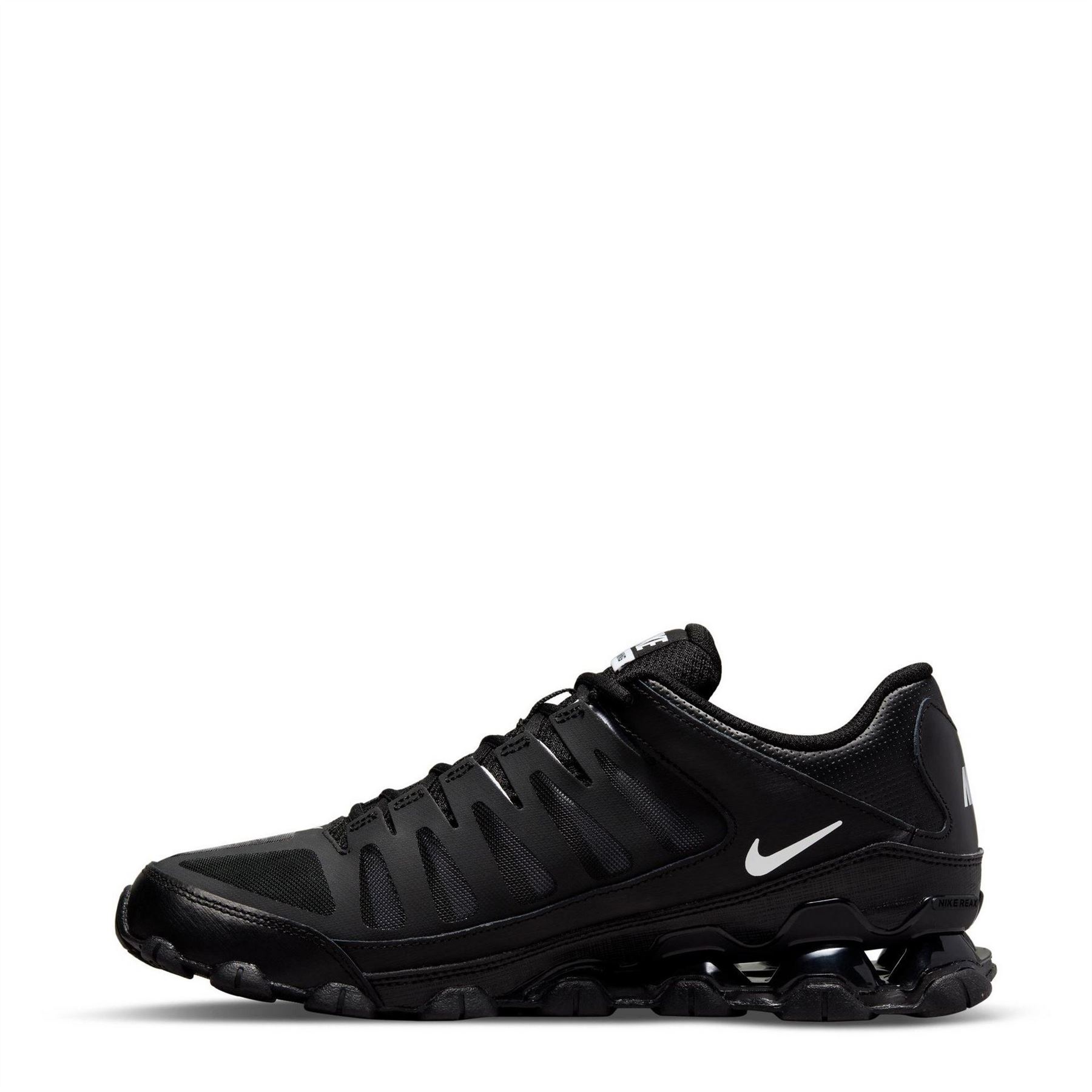 Nike Mens Reax Workout Shoes in Black/White