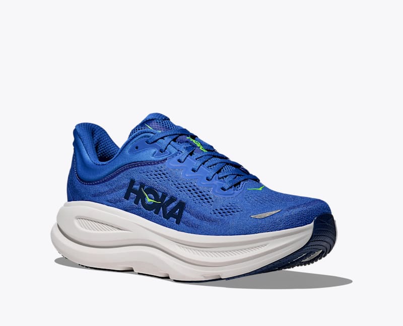 HOKA Men's Bondi 9 Shoes in Cobalt Blue/Ultramarine
