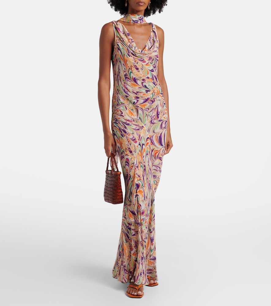 Harper printed maxi dress