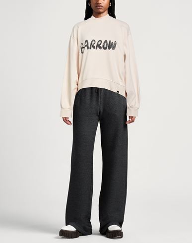 Woman Sweatshirt Ivory Size S Cotton