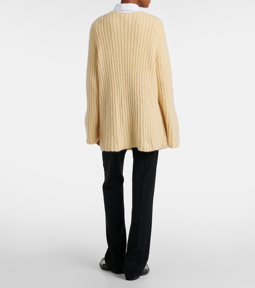 Mirr ribbed-knit cashmere sweater