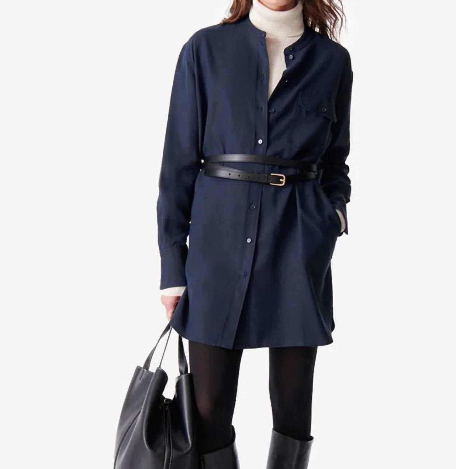 Dao Dress In Navy