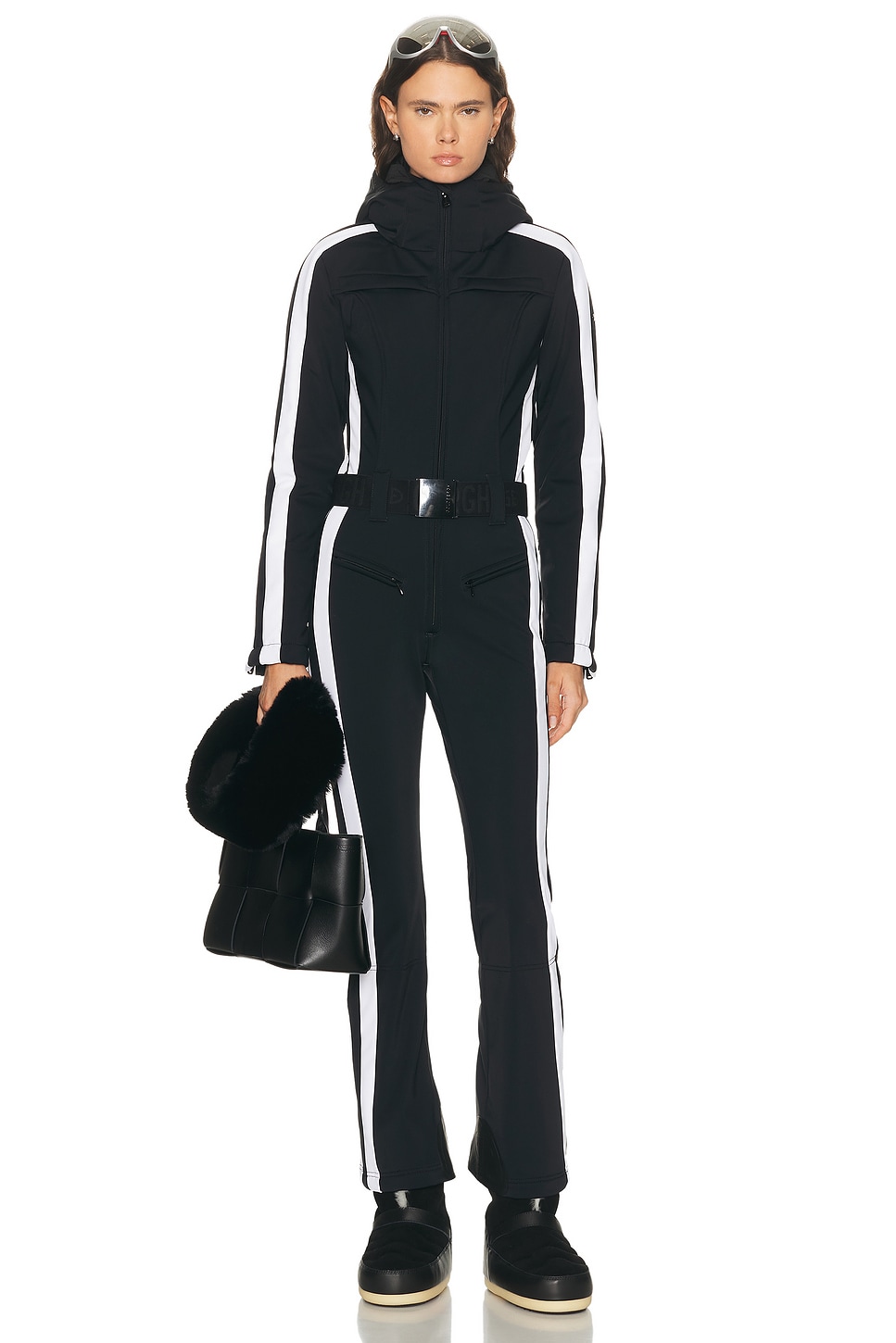 Goldbergh Liah Ski Suit in Black - Black. 40 also