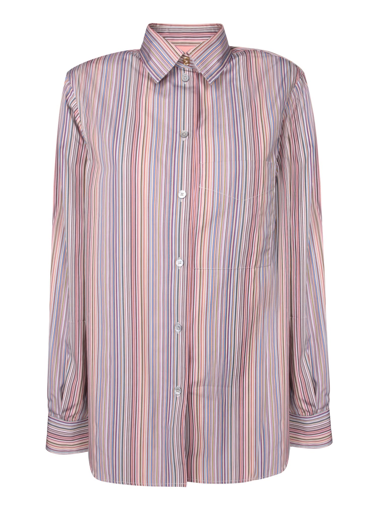 Multicolor Striped Cotton Shirt